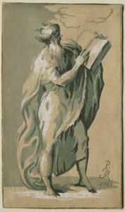 站立的老人 作者 Antonio Maria I Zanetti