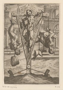 昆虫叮咬和绞刑
基督教殉教者遭受的酷刑（系列标题）
Varia tormentorum et supplicioru crudelium（......）（系列标题） 作者 安东尼奥·坦佩斯塔