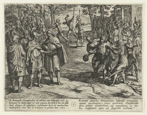古代巴达维亚人向罗马人赎身，69-70 页
巴达维亚起义（丛书名）
Batavorum cum Romanis Bellum, à Corn. Tacito / The Batavian Oft Oude Hollandtsche Oorloghe teghen de Romeynen（物上的系列标题） 作者 奥托·范·维恩（可能）