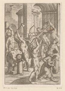 刀枪弓箭酷刑
基督教殉教者遭受的酷刑（系列标题）
Varia tormentorum et supplicioru crudelium（......）（系列标题） 作者 安东尼奥·坦佩斯塔