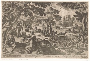 黄金时代
Aetas aurea（物品上的标题）
世界的四个时代（系列名称） 作者 尼古拉·范·阿尔斯特