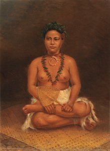 萨摩亚妇女，约1890-1899年。