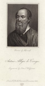 来自Correggio的Antonio Allegri 作者 安东尼奥·达·科雷焦