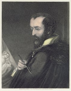 自画像，由Henry Meyer（1782-1847）酒吧刻。作者：William Mackenzie 作者 安东尼奥·达·科雷焦