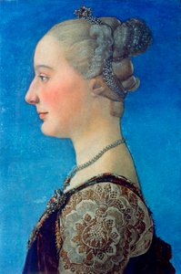 一位女士的画像，c1453-1498
