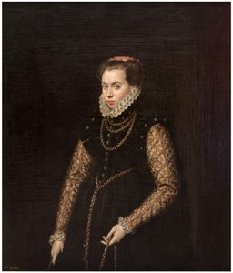 西班牙语  La dama de las cadenas de oro 金链女神 作者 安东尼·莫尔