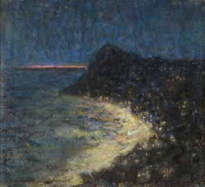 卡普里夜景图案