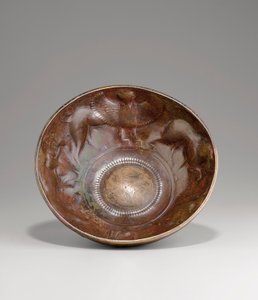碗，公元1世纪至3世纪（青铜器） 作者 阿拉伯南部