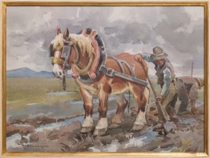 田间劳作 作者 阿尔坎吉洛·萨尔瓦拉尼