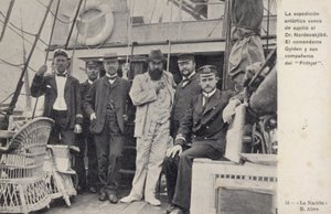瑞典代表团拯救了Otto Nordenskjolds南极探险队遇难船员，c1904 作者 阿根廷摄影师