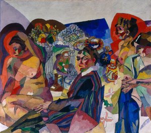 餐桌旁的公司，1916年