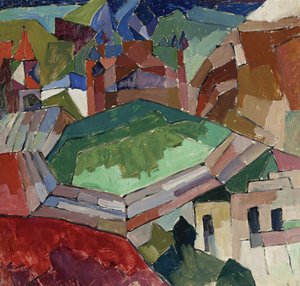 1914年至1916年在俄罗斯南部的小镇 作者 阿里斯塔克（Aristarkh Vasilievic Lentulov）