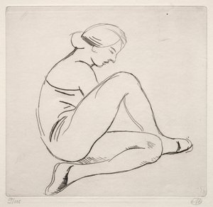 坐着的女人 作者 阿里斯蒂德·马约尔