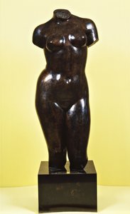金星;金星的躯干，约1920年（青铜色和古铜色） 作者 阿里斯蒂德·马约尔