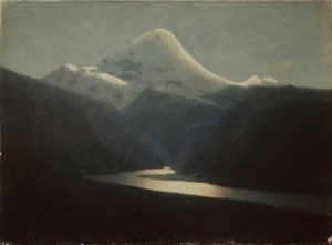 1870年代，在厄尔布鲁士峰上