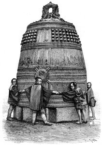 1895年，日本东京芝区的钟声。