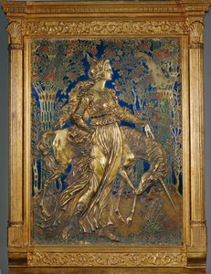 独角兽公主（铜版画）