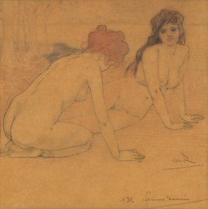 该死的女人》，1899年。 作者 阿曼德·拉森福斯