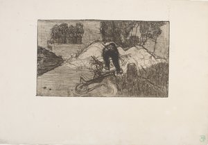 Le Debardeur（《装卸工人》）1893（蚀刻）