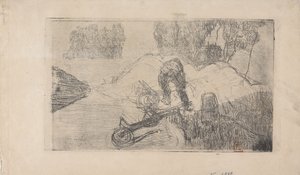 Le Debardeur（《装卸工人》）1893（蚀刻）