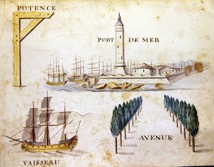插图来自《1814年法国字母书》，由Charles Plante Fine Arts出版。