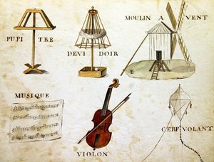 插图来自《1814年法国字母书》，由Charles Plante Fine Arts出版。 作者 Arnaud de Beauregard