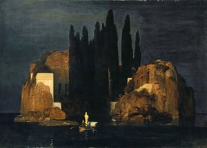 德语: Die Toteninsel 死亡之岛 作者 阿诺德·伯克林