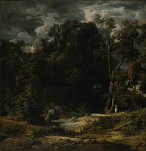 罗马风景，1852年 作者 阿诺德·伯克林