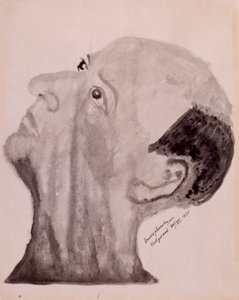 阿诺德勋伯格自画像 - 好莱坞 1923 作者 阿诺德勋伯格