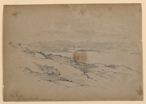 从青山向北眺望