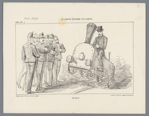 关于国王威廉三世陛下 1851 年 7 月 28-31 日访问鹿特丹的报告，1851 年 7 月 29 日和 31 日以及 8 月 1 日的《鹿特丹公报》均有报道（标题见实物） 作者 阿伦伯格和范雷恩