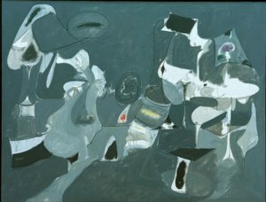 软夜 作者 Arshile高尔基