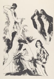 无云的自由 作者 亚瑟·戴维斯（Arthur B.Davies）