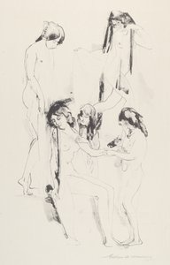 阴影的旋律的搅拌 作者 亚瑟·戴维斯（Arthur B.Davies）