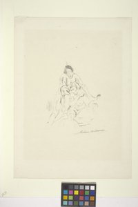 金字塔（石版画） 作者 亚瑟·鲍恩·戴维斯