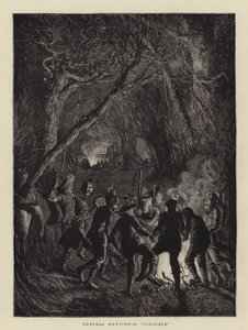 水牛城狩猎，大露营 作者 Arthur Boyd Houghton
