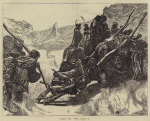 三月份的Utes 作者 Arthur Boyd Houghton