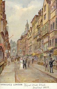 消失的伦敦 - 霍利威尔街，斯特兰德，拆毁1902-3