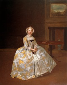 伊丽莎白海曼小姐的肖像，1738-42