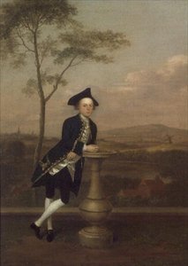 威廉-英格尔的画像 作者 亚瑟·戴维斯（Arthur Devis）