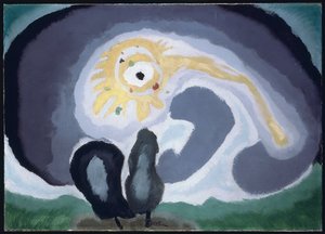 倒影（布面油画）
