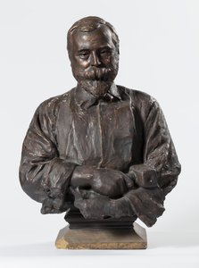 托马斯·斯特林·李 (Thomas Stirling Lee) 雕塑，约 1898 年（青铜）
