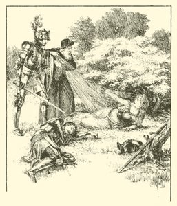 盖恩爵士，幸福的凉亭（版画）