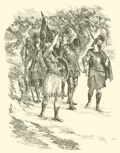 The Adventures Of Sir Artegall, Queen Of The Amazons (engraving)