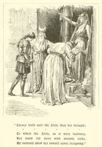 Artegall 爵士、Radigund 和 Britomart 的历险记（版画）