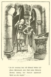 The Legend of Britomart, How Britomart Set Forth On Her Quest (engraving)