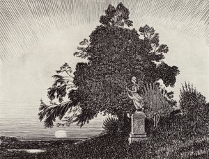 Was it a vision or a waking dream? (litho) 作者 亚瑟·乔治·沃茨（Arthur George Watts）