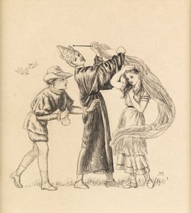 帅气与帅气一样，1871 作者 亚瑟·休斯