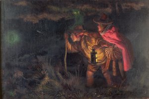 杰克·O·灯笼，1872年 作者 亚瑟·休斯