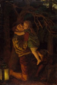 丢失的孩子》，1866年。 作者 亚瑟·休斯